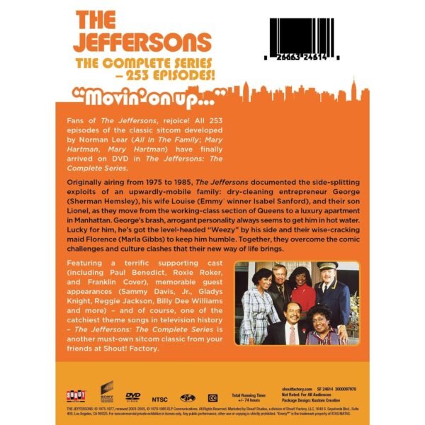 The Jeffersons: The Complete Series (DVD), Shout Factory, Comedy