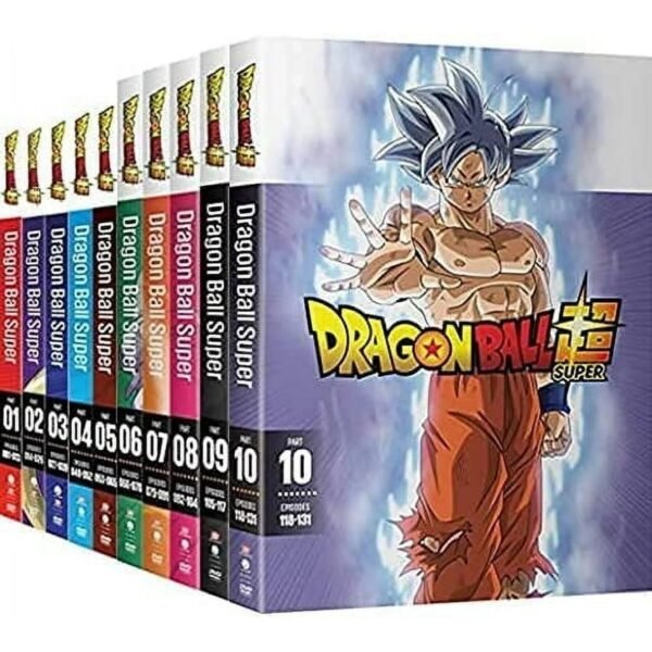 Dragon Ball Super Season 1-10 [DVD][20-Discs] (Action, Adventure, Animation, Compatible with all DVD players)