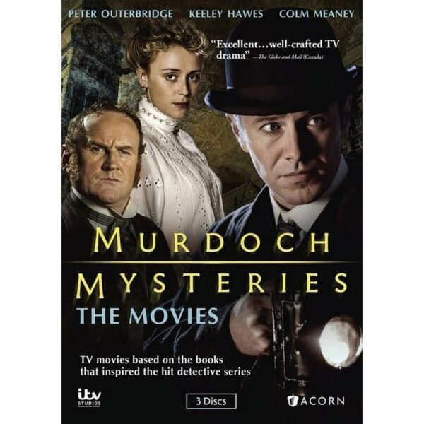 Murdoch Mysteries Season 1-16 + 3 Films [DVD][76 Discs, Period Crime Drama,Mystery]