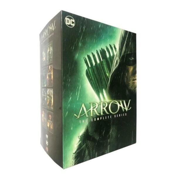 Arrow Season 1 - 8 [DVD][38 Discs,Action,Adventure,Science - Fiction]
