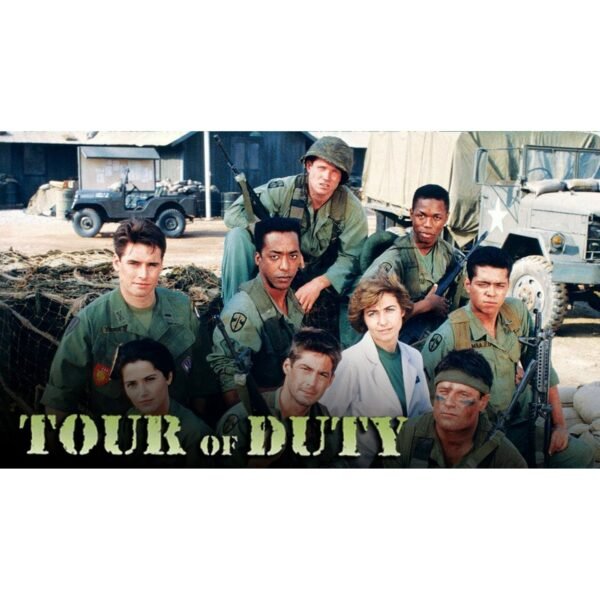 Tour of Duty The Complete Series [DVD][11 - Discs] (Drama/War, Compatible with all DVD players)