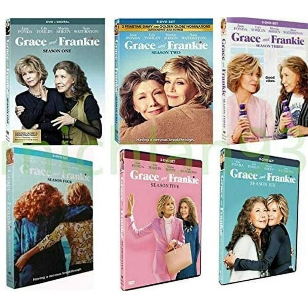Grace and Frankie The Complete Series 1-6 (DVD),Comedy