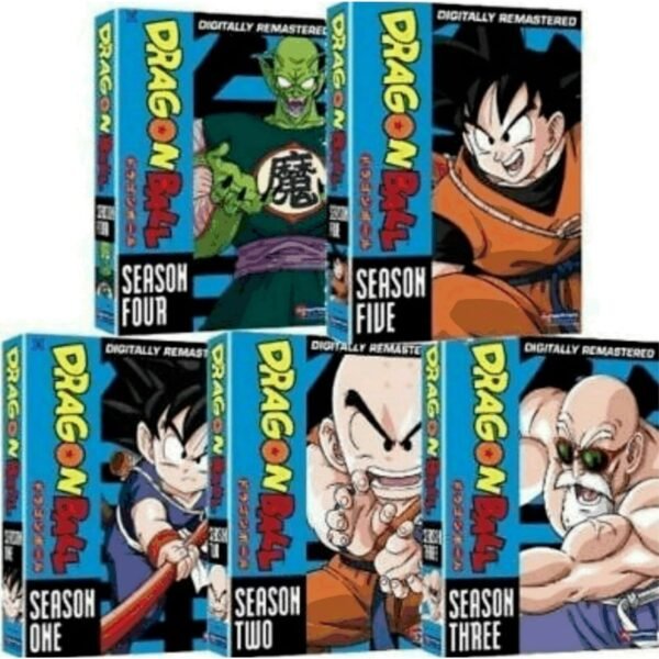 DRAGON BALL: Complete Series Seasons 1,2,3,4,5 DVD + Free Bonus Dragon Ball Super 10 DVD