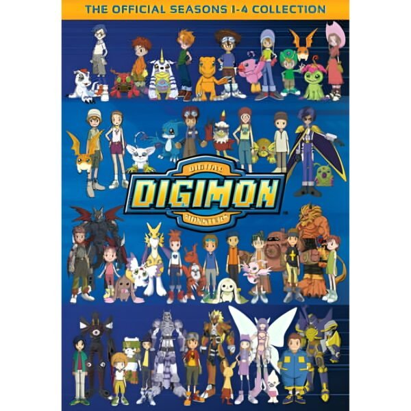 Digimon: The Complete Series (DVD), Seasons 1-4