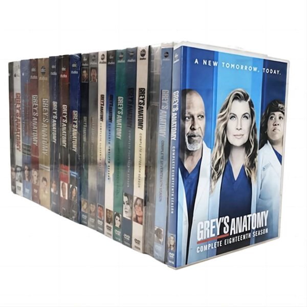 Grey's Anatomy S1-19 [DVD/Blu-ray][102 Discs, Medical Drama]