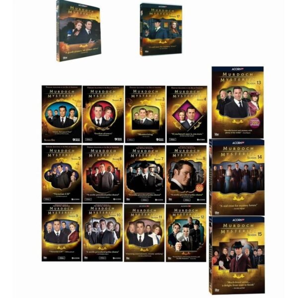 Murdoch Mysteries Complete Series 1-17 (DVD)