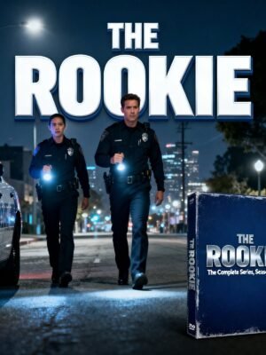 THE ROOKIE, The Complete series, Seasons 1-7 [DVD][25 Discs] (Crime, Drama, Action, Police Procedural, Compatible with All DVD Players)