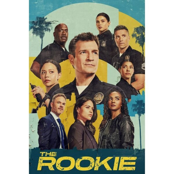 THE ROOKIE, The Complete series, Seasons 1-7 [DVD][25 Discs] (Crime, Drama, Action, Police Procedural, Compatible with All DVD Players)