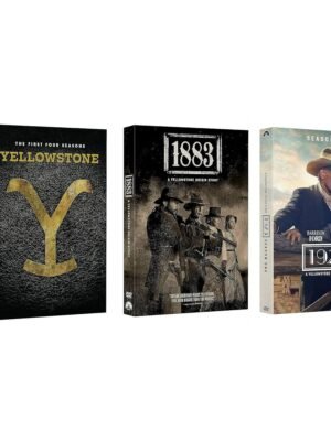 Yellowstone Seasons 1-4, Yellowstone 1883 and Yellowstone 1923 DVD Set