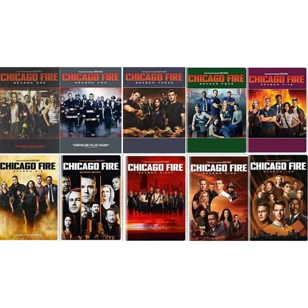 Chicago Fire Complete Series Seasons 1-10 DVD