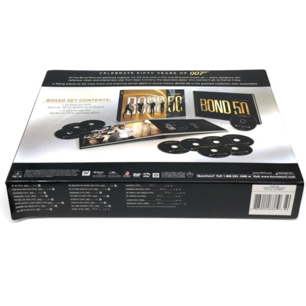 BOND 50: The Complete James Bond Collection [DVD][23 Discs, Action - Adventure, Espionage]